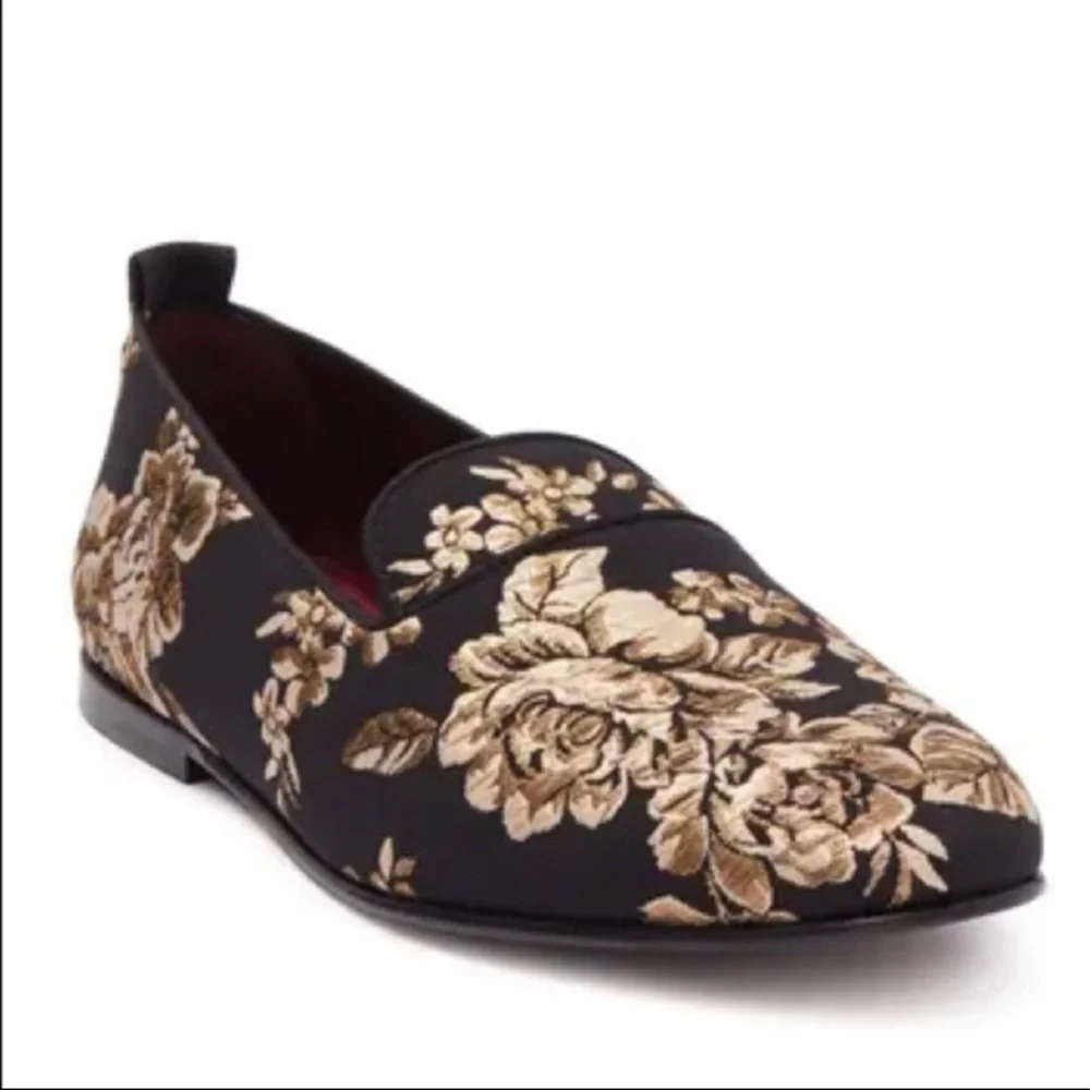 Dolce&Gabbana Authentic Embroidered Slip On Dress Shoes - Picture 6 of 14